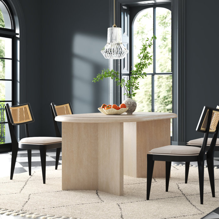 Brix Oval Dining Table & Reviews | Joss & Main